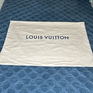 Louis Vuitton large dust bag 30” x 21” envelope style